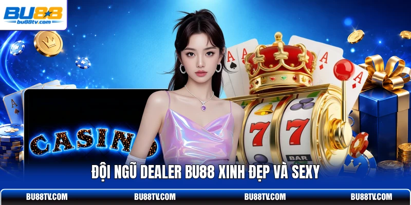 Đội ngũ Dealer Bu88 xinh đẹp và sexy