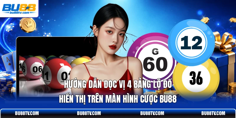 Hướng dẫn đọc vị 4 bảng lộ đồ hiển thị trên màn hình cược Bu88